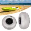 RIAHNEAH 2 Beach Balloon Wheels, Portable 9 Inch Kayak Inflatable Tyre Dune Buggy Tire Pe Hub Cartwheel Large Carriage Wheel, Maximum Load Capacity 88.18 Pounds view 3
