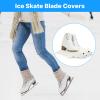 kowaku Ice Skate Blade Covers Ice Skate Blade Protector Ice Blade Guards Protective Skate Covers Skating Cover for Boys Girls Men Women, Seal view 2