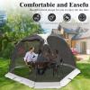 RUNBOW Screen House Tent 10X10FT Portable Mesh Outdoor Camping Tent Instant Setup 4-6 Person Backyard Patio Anti Mosquito Sun Shade Canopy Gazebo Screen Room Suitable for Camping,Beach,Park,Picni view 2