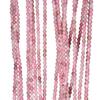 2mm Haitian Flower Red Rhodonite Gemstone Round 2mm Loose Beads 16 inch Full Strand CHIK-STRD-63040 view 1