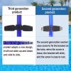 Swim Snorkel for Lap SwimmingNo Loud gurgling Noise No Hurt Forehead No Slip Swimming Snorkeling Training for Adult/Youth,Swimmer Snorkle Center Mount Snorkel One-Way Purge Valve view 2