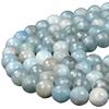 10MM Natural Aquamarine Gemstone Grade A Faceted Round Loose Beads Bulk LOT Available CHIK-STRD-64134 view 1