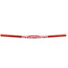 Mountain Bike Mountain Bike Bicycle Carbon Straight Flat Handlebar 25.4 580/600/620/640/660/680/700/720/740/760mm Wide Handle Bar Bicycle Bar For BMX DH XC AM FR ( Color : Red white , Size : 660mm ) view 1