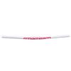 Mountain Bike Mountain Bike Bicycle Carbon Straight Flat Handlebar 25.4 580/600/620/640/660/680/700/720/740/760mm Wide Handle Bar Bicycle Bar For BMX DH XC AM FR ( Color : White pink , Size : 640mm ) view 1