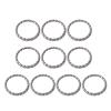 WAAZVXS WEIWEIBEIER 10PCS Cycling Bearings Metal Silver Bicycle Bike Headset Caged Ball Race Cycling Bearing for 34/44mm Front Fork Headset view 1