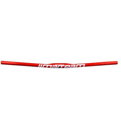Mountain Bike Mountain Bike Bicycle Carbon Straight Flat Handlebar 25.4 580/600/620/640/660/680/700/720/740/760mm Wide Handle Bar Bicycle Bar For BMX DH XC AM FR ( Color : Red white , Size : 640mm )