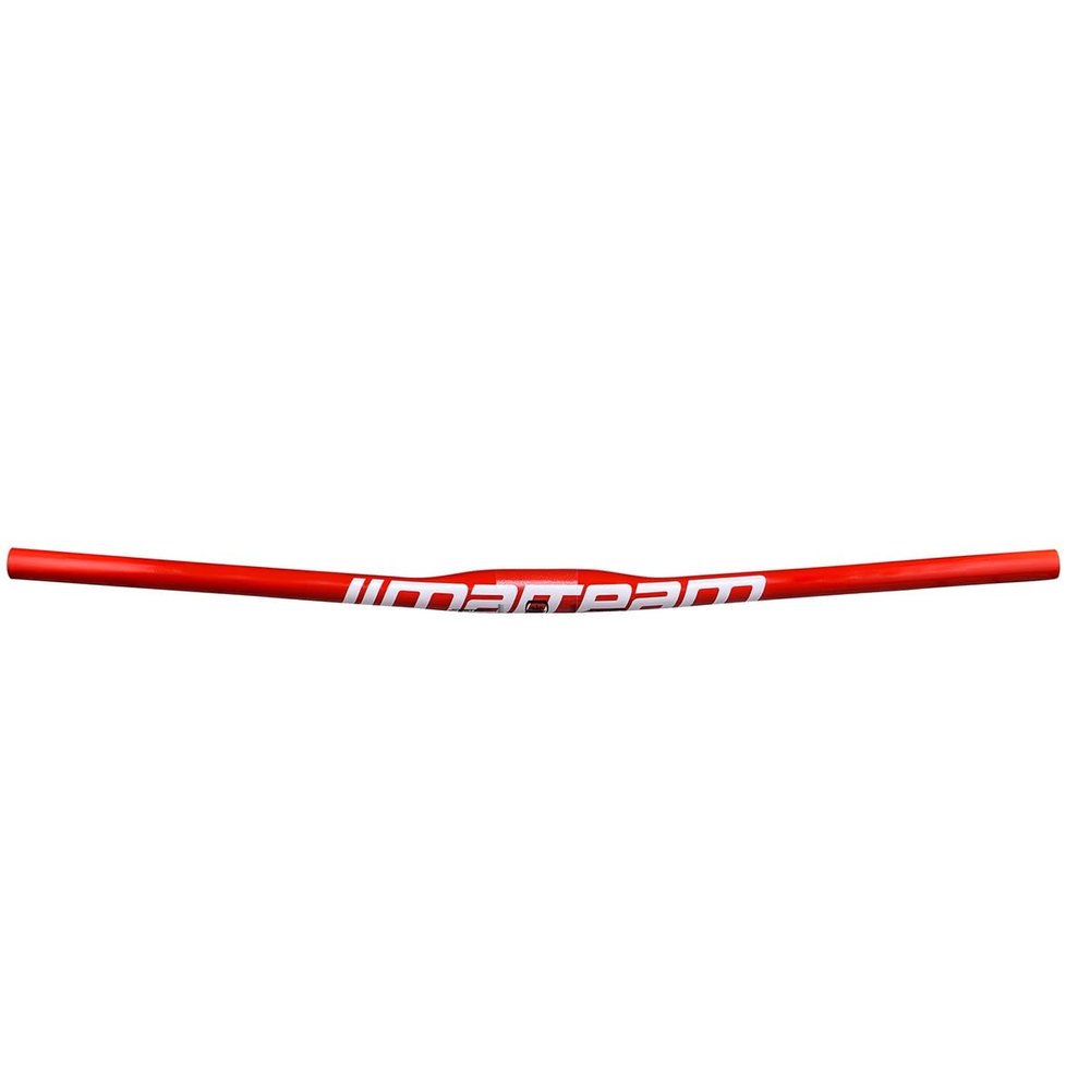 Mountain Bike Mountain Bike Bicycle Carbon Straight Flat Handlebar 25.4 580/600/620/640/660/680/700/720/740/760mm Wide Handle Bar Bicycle Bar For BMX DH XC AM FR ( Color : Red white , Size : 640mm )