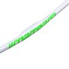 Mountain Bike Mountain Bike Bicycle Carbon Straight Flat Handlebar 25.4 580/600/620/640/660/680/700/720/740/760mm Wide Handle Bar Bicycle Bar For BMX DH XC AM FR (Color : White green, Size : 620mm) view 3