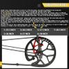 Compound Bow Kit - Stell Ball & Arrows Dual-Purpose Compound Bow, Draw Weight 30-60lbs, Gordon Limbs Made in USA for Archery Outdoor Hunting Target Shooting view 2