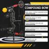 Compound Bow Kit - Stell Ball & Arrows Dual-Purpose Compound Bow, Draw Weight 30-60lbs, Gordon Limbs Made in USA for Archery Outdoor Hunting Target Shooting view 3