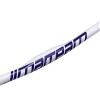Mountain Bike Mountain Bike Bicycle Carbon Straight Flat Handlebar 25.4 580/600/620/640/660/680/700/720/740/760mm Wide Handle Bar Bicycle Bar For BMX DH XC AM FR ( Color : White purple , Size : 740mm view 3