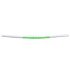Mountain Bike Mountain Bike Bicycle Carbon Straight Flat Handlebar 25.4 580/600/620/640/660/680/700/720/740/760mm Wide Handle Bar Bicycle Bar For BMX DH XC AM FR (Color : White green, Size : 740mm) view 1