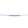 Mountain Bike Mountain Bike Bicycle Carbon Straight Flat Handlebar 25.4 580/600/620/640/660/680/700/720/740/760mm Wide Handle Bar Bicycle Bar For BMX DH XC AM FR ( Color : White blue , Size : 700mm ) view 1