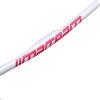 Mountain Bike Mountain Bike Bicycle Carbon Straight Flat Handlebar 25.4 580/600/620/640/660/680/700/720/740/760mm Wide Handle Bar Bicycle Bar For BMX DH XC AM FR ( Color : White pink , Size : 740mm ) view 3