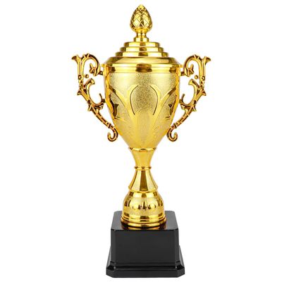 YOLUFER Golden Trophy Cup Award Competition Trophy Plastic Competition Trophy Children's Trophy (Large)
