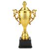 YOLUFER Golden Trophy Cup Award Competition Trophy Plastic Competition Trophy Children's Trophy (Large) view 1