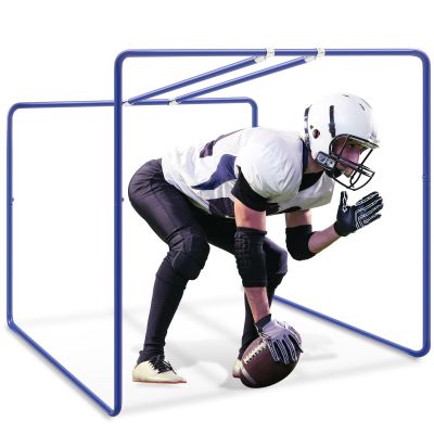 Liliful Steel Lineman Chute for Football Training Practice, Blue