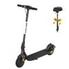 Gotrax Fusion Seat Electric Scooter for Adults, 8.5" Solid Tire Max 14 Miles Range, 15.5/18 Mph 2 Gear Speed Power by 300W Motor, Rear Double Suspension EABS&Disk Brake, Foldable Escooter with Saddle view 1