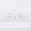 Southst 1 PC Wardrobe Cupboard Door Pull Drawer Knobs 64mm European White Flower Kit Cabinet Furniture Handles Home Decor view 1