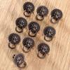 Southst 10Pc Vintage Metal Furniture Door Knob Ring Cabinet Dresser Drawer Pull Handle Antique Brass Cabinet Knobs and Handles view 1