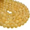 10mm Genuine Rare Yellow Calcite Gemstone Grade AAA Round Loose Beads 15.5 inch Full Strand Bulk LOT Available CHIK-STRD-63632