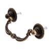 Southst Vintage Wooden Wine Box Pull Handle Kit Furniture Handles Closet Cabinet Knobs and Handles European Style 90x42mm view 1