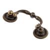 Southst Vintage Wooden Wine Box Pull Handle Kit Furniture Handles Closet Cabinet Knobs and Handles European Style 90x42mm view 3