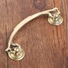 Southst 94MM Vintage Cabinet Knobs and Handles Wooden Box Furniture Handle Antique Furniture Hardware 121x41mm European Style W/Screws view 3