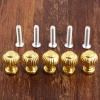 Southst 5Pcs Gold Jewelry Box Drawer Cabinet Cupboard Door Handle Pull Knobs 14x19mm Furniture Handles Furniture Hardware with Screws view 1
