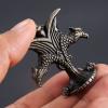Southst Vintage Jewelry Box Pull Knobs Antique Furniture Pull Creative Alloy Kit Drawer Cabinet Door Retro Pull Handle with Screw view 3