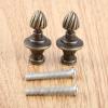 Southst 2pcs Vintage Jewelry Wood BoxPull Handle Knob Antique Furniture Handles for Door Cabinet Dresser Drawer Wardrobe with Screws view 1