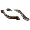 Southst 1PC Antique Bronze Furniture Handles Cabinet Knobs and Handles Cupboard Drawer Kit Pull Handle Furniture Hardware - (Color: 81x14mm) view 2