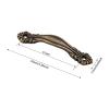 Southst 1PC Antique Bronze Furniture Handles Cabinet Knobs and Handles Cupboard Drawer Kit Pull Handle Furniture Hardware - (Color: 81x14mm) view 3
