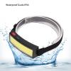 OUKENS LED Headlamp, USB Charging LED Floodlight, Ultra Light COB Headlight Outdoor Camping Head Mounted Headlight,Waterproof Forehead Flashlight for Outdoor view 2