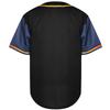 Phoneutrix Blank Plain Hip Hop Hipster Baseball Jersey Button Down Shirts Sports Uniforms Men Women Jersey (Black-Grid, XX-Large) view 3