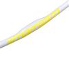 Mountain Bike Mountain Bike Bicycle Carbon Straight Flat Handlebar 25.4 580/600/620/640/660/680/700/720/740/760mm Wide Handle Bar Bicycle Bar For BMX DH XC AM FR ( Color : White yellow , Size : 640mm view 3