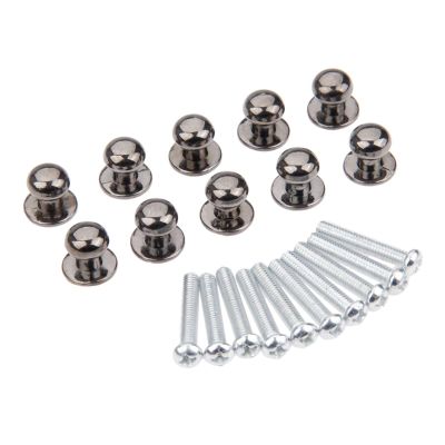 Southst 10Pcs 10x11mm Vintage Retro Style Furniture Knobs Jewelry Wooden Box Handles Drawer Cabinet Handles Pulls Knob Hardware - (Color: B)