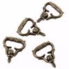 Southst 4Pcs Vintage Screw Thread Mini Drawer Pull Handles Furniture Drawer Cabinet Knobs and Handles Ini Jewelry Box Door Pull Knob view 2