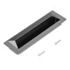 Southst Silver Black Hidden Zinc Alloy Kit Cupboard Handles Drawer Knobs Furniture Handle Bedroom Hardware - (Color: F 128MM) view 1