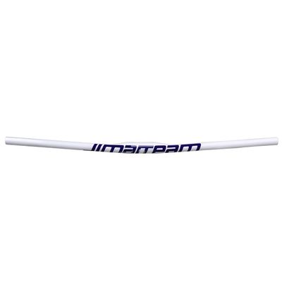 Mountain Bike Mountain Bike Bicycle Carbon Straight Flat Handlebar 25.4 580/600/620/640/660/680/700/720/740/760mm Wide Handle Bar Bicycle Bar For BMX DH XC AM FR ( Color : White purple , Size : 620mm