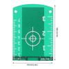 2PCS Magnetic Target Card Plate with Stand for Laser Level Alignment Floor Marking and Precision Measuring Construction Tools view 2
