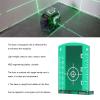 2PCS Magnetic Target Card Plate with Stand for Laser Level Alignment Floor Marking and Precision Measuring Construction Tools view 3
