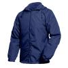 Mens Waterproof Mountain Waterproof Ski Hoodie Jacket Casual Lightweight Windproof Rain Jackets Outdoor Hiking Camp Raincoat Windbreaker Dark Blue view 2