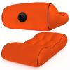 Self-Inflating Sofa,Inflatable Lounger Air Sofa Chair,Portable Waterproof Couch for Hiking, Picnics, Outdoor Use,Foldable Chaise Lounges,Detachable Multi-use Air Pump,Easy to Set Up (Orange) view 1