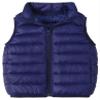 Happy Cherry Toddlers Kids Boys Girls Water-Resistant Packable Puffer Vest Lightweight Sleeveless Winter Down Vest Navy Blue 9 Years view 1