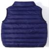 Happy Cherry Toddlers Kids Boys Girls Water-Resistant Packable Puffer Vest Lightweight Sleeveless Winter Down Vest Navy Blue 9 Years view 3