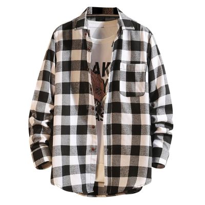 Deals of The Day Clearance Prime Long Sleeve Hawaiian Shirt Men Shirt 2023 Regular Fit Plaid Button Down Long Sleeve Shirts Casual Work Dress T Shirt Spring Chambray Tees White 4X