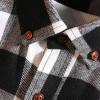 Deals of The Day Clearance Prime Long Sleeve Hawaiian Shirt Men Shirt 2023 Regular Fit Plaid Button Down Long Sleeve Shirts Casual Work Dress T Shirt Spring Chambray Tees White 4X view 3