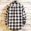 Deals of The Day Clearance Prime Long Sleeve Hawaiian Shirt Men Shirt 2023 Regular Fit Plaid Button Down Long Sleeve Shirts Casual Work Dress T Shirt Spring Chambray Tees White 4X view 4