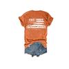 Try That in A Small Town Shirt Womens Plus Size Try That in A Small Town Shirt Ladies Try That in A Small Town Shirt Tank Casual V-Neck Shirt Tee Country Music Tee Plus Size 4XL Orange view 3